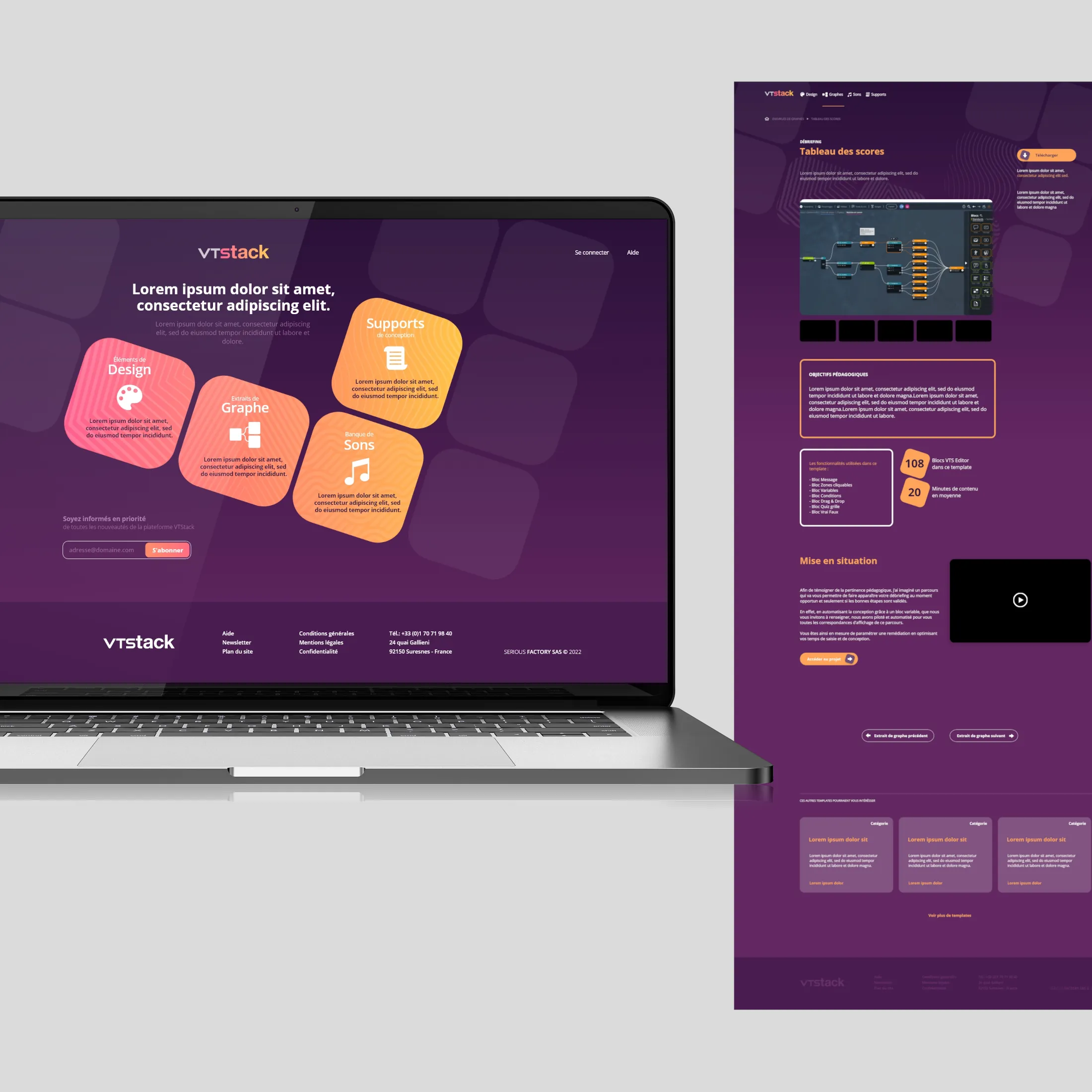 Site web VTStack